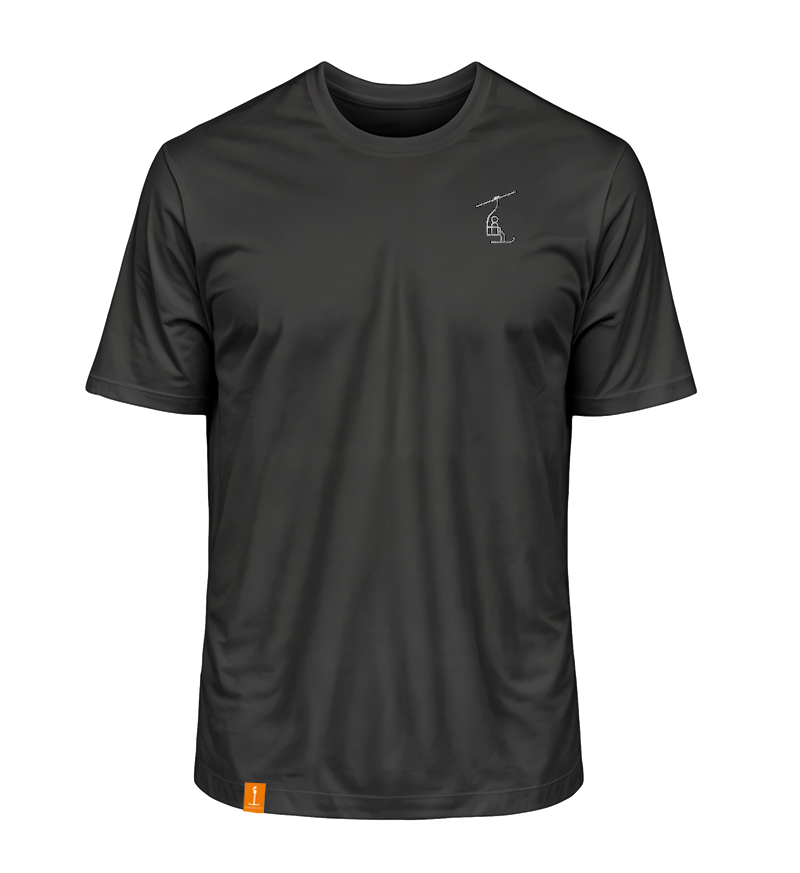 "STICK Chairlift" Herren Organic Shirt - L *SALE*